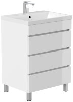 Waschtisch FELLINI S 70cm weiß hochglanz