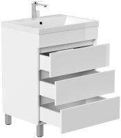 Waschtisch FELLINI S 70cm weiß hochglanz