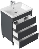 Waschtisch FELLINI S 70cm Grafit SoftTouch