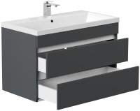 Waschtisch FELLINI 90cm Grafit SoftTouch