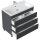 Waschtisch FELLINI S 90cm Grafit SoftTouch