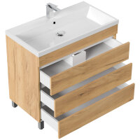 Waschtisch FELLINI S 90cm Eiche gold