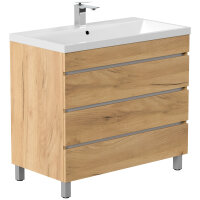 Waschtisch FELLINI S 90cm Eiche gold