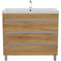 Waschtisch FELLINI S 90cm Eiche gold