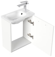 Waschtisch PIENI SlimLine 40cm weiß hochglanz