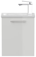 Waschtisch PIENI SlimLine 40cm weiß hochglanz