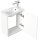 Waschtisch PIENI SlimLine 40cm weiß hochglanz