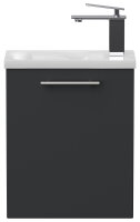 Waschtisch PIENI SlimLine 40cm Grafit SoftTouch