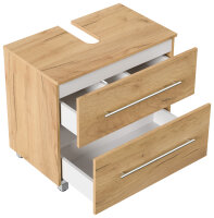 Waschbecken-Unterschrank MONDIAL 70cm Eiche gold