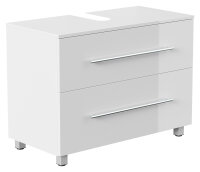 Waschbecken-Unterschrank MONDIAL 85cm weiß hochglanz
