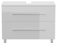 Waschbecken-Unterschrank MONDIAL 85cm weiß hochglanz