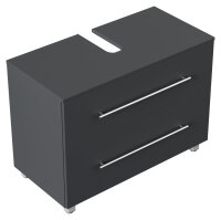 Waschbecken-Unterschrank MONDIAL 85cm Grafir SoftTouch