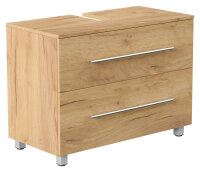 Waschbecken-Unterschrank MONDIAL 85cm Eiche gold