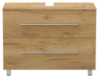 Waschbecken-Unterschrank MONDIAL 85cm Eiche gold