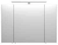 Spiegelschrank Sonoma-Eiche 90cm LED-Beleuchtung